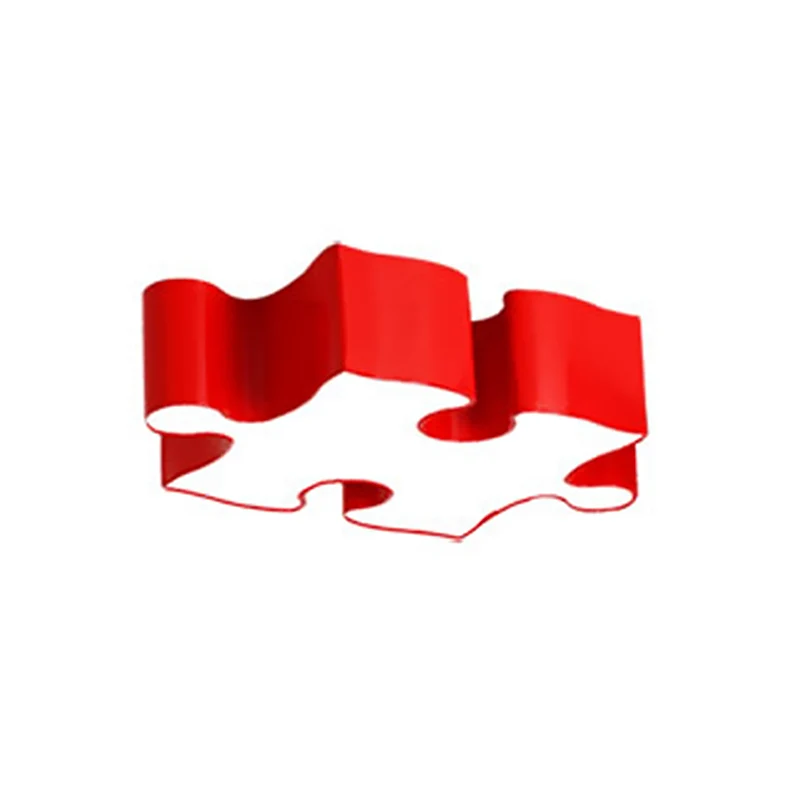 Legpuzzels Plafondinbouwlamp Kinderstijl Acryl Rood/Geel LED Inbouw wit/3 kleuren helder met Afstandsbediening