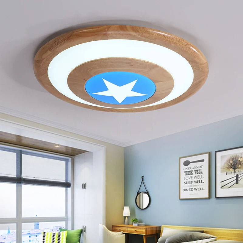 Nordic Circle inbouwlamp met ster acryl LED-plafondlamp voor babykamer | Snel Thuisbezorgd