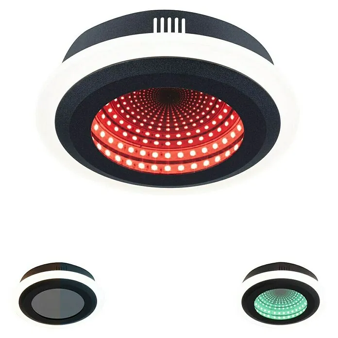 Premium LED Paulmann Led-plafondlamp - Ø x h: 20 x 4,8 cm, RGB, 14 W