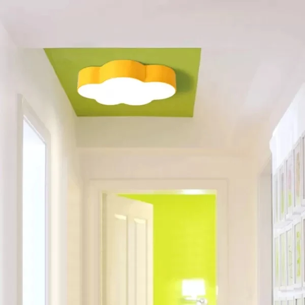 Snoepkleurige wolk-inbouwplafondlamp Cartoon acrylplafondlamp voor kinderkamer | Snel Thuisbezorgd