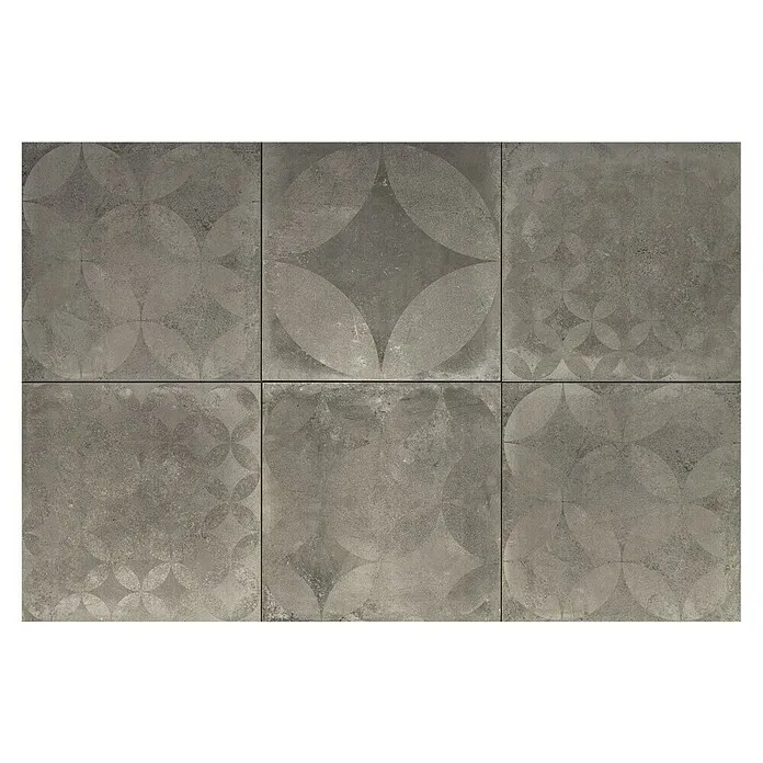 Keramische tegel Decor Ash - 60 x 60 cm, Grijs