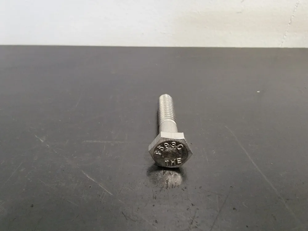 1/4" x 1-1/4" F593C Rvs Steel Hex Bolt (Bag 300)