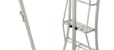 Hasegawa GSU-12AS 12 Ft. Platform Tripod Ladder met CE-Keurmerk