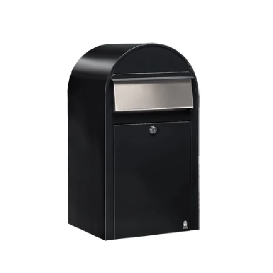 Bobi brievenbus - Grande - structuurzwart RAL9005