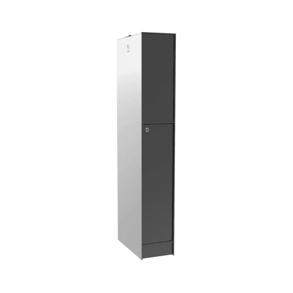 eSafe Fenix Top Medium Pakketbrievenbus Blank aluminiumkleurig RAL 9006