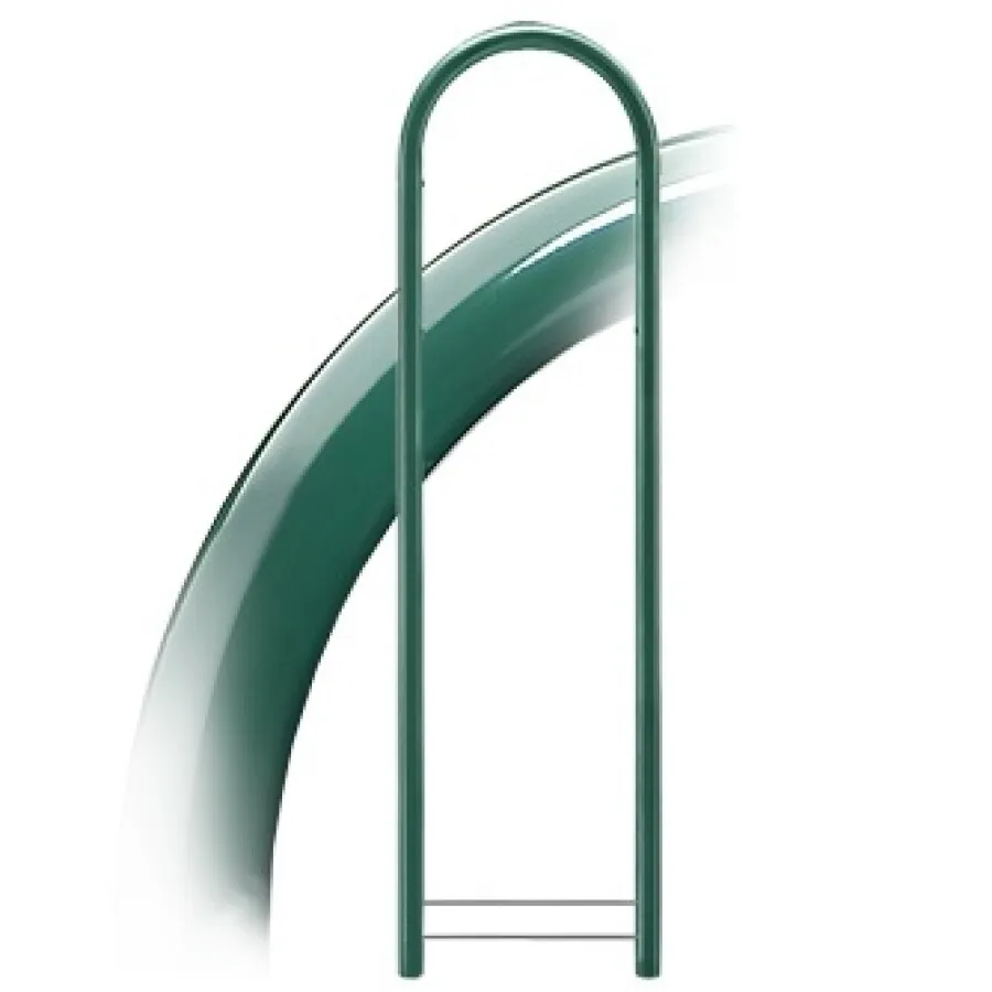 Bobi Round statief - groen RAL6005 met Veiligheidsslot
