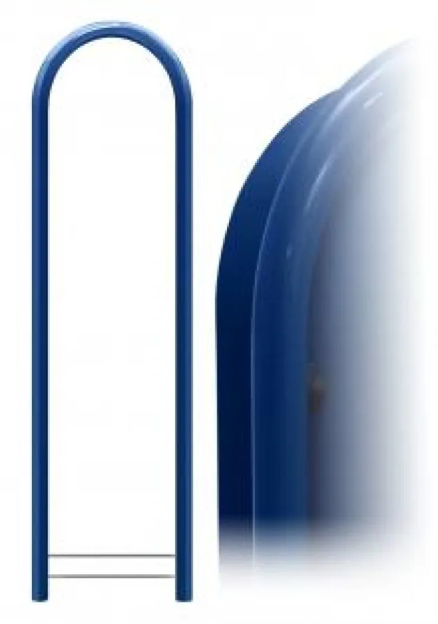 Wandmontage Bobi Round statief - blauw RAL5003