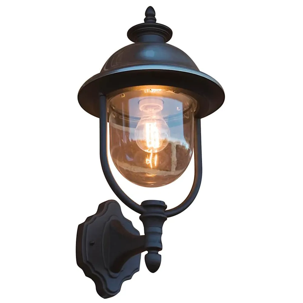 KONSTSMIDE Wandlamp Parma boven geborsteld roestvrij staal