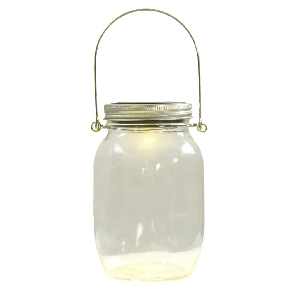 Tuinlantaarns 12 st glas warmwit
