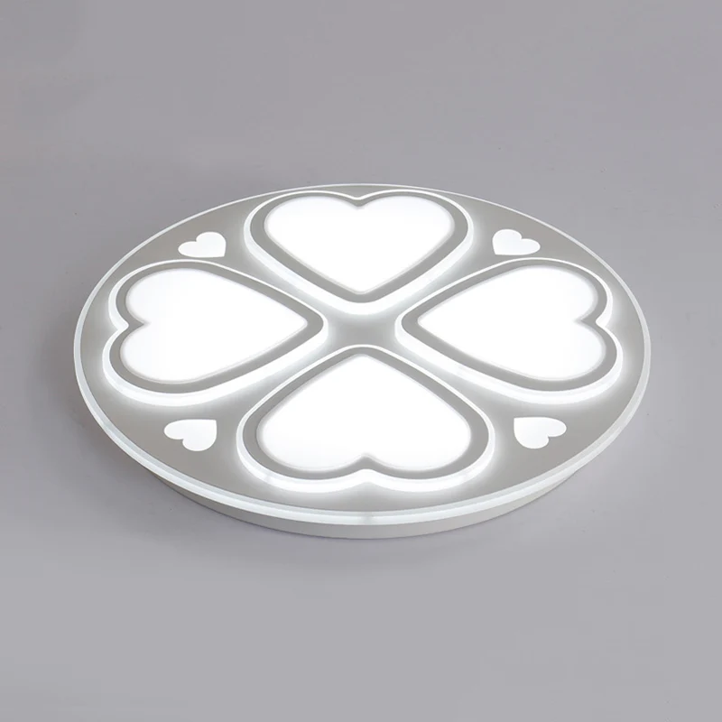 Acryl hartbloemblaadje plafondlamp Strak stijlvol inbouwlicht witte afwerking voor badkamer