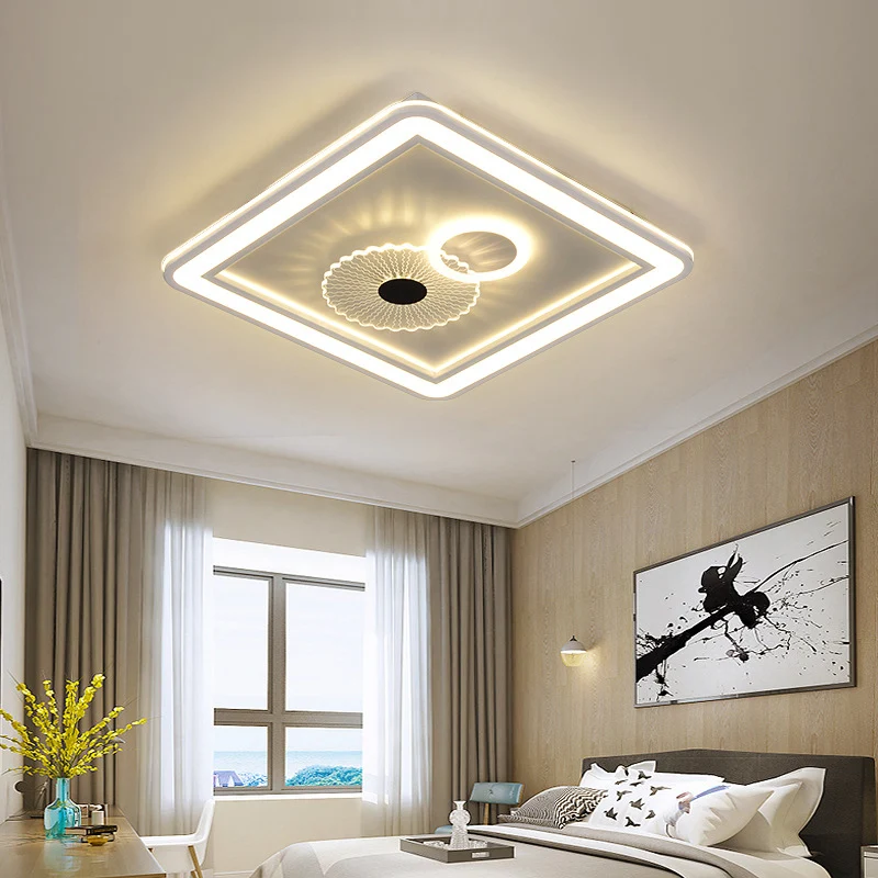 Acryl vierkante plafondverzonken modernistische LED-inbouwverlichting wit voor slaapkamer - Incl. Garantie