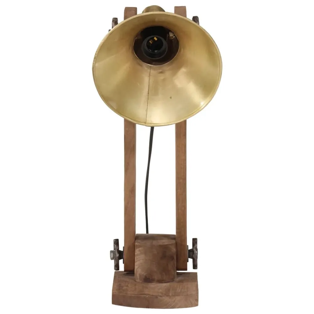 Bureaulamp 25 W E27 23x13x52 cm antiek messing | Snel Leverbaar