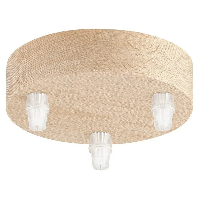 Home Sweet Home Plafondhouder voor lamp - 3 voudig, Hout, 12 cm - Incl. Garantie