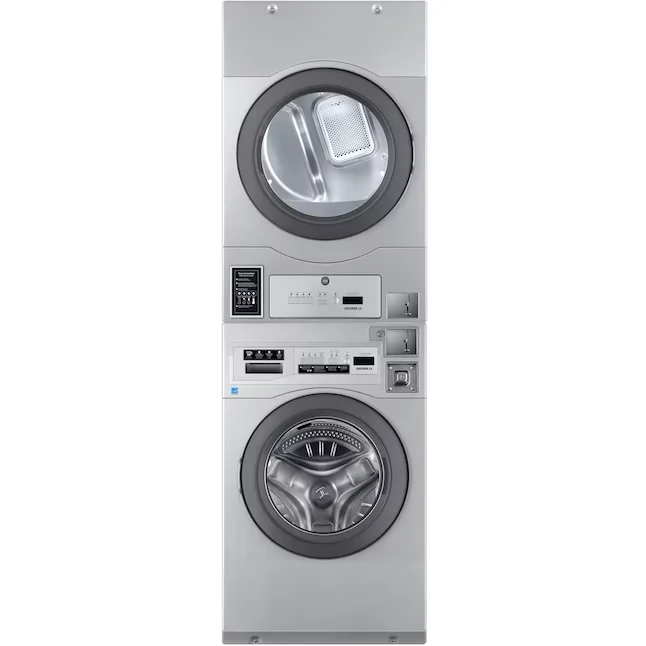Crossover Gas Stacked Laundry Center ( Stainless Rvs ) met CE-Keurmerk