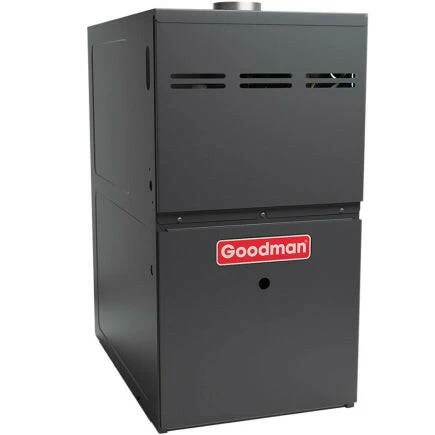 Goodman 2-Ton R-32 80% AFUE Multi- Speed Central Air Conditioner & Gas Furnace Split System