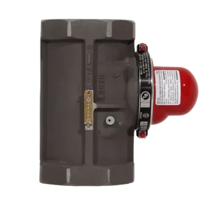 Pacific Seismic Products VB-315 Series 3" 60PSI Vertical Bottom Inlet Threaded High Pressure Earthquake Gas Shut-Off Valve