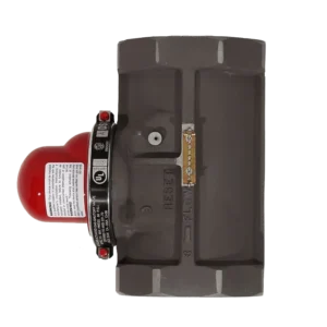 Pacific Seismic Products VT-315 Series 3" 60PSI Vertical Top Inlet Threaded High Pressure Earthquake Gas Shut-Off Valve