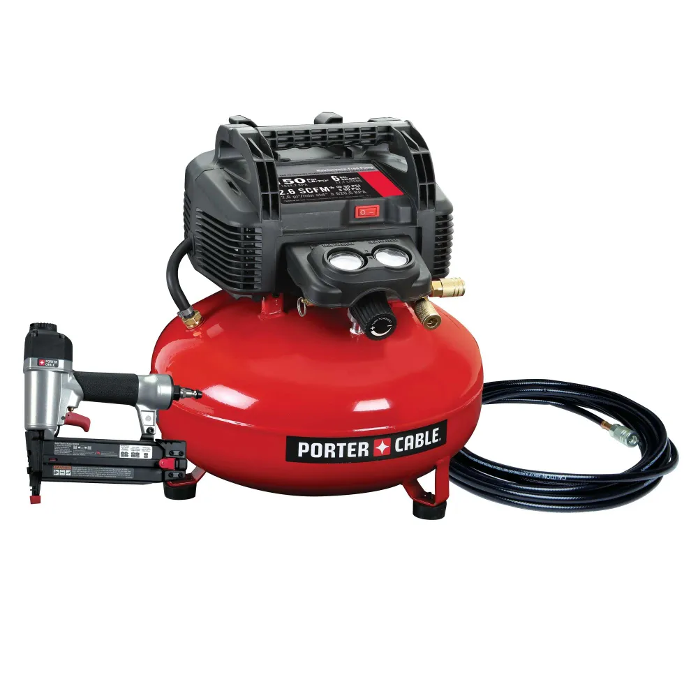 PORTER CABLE 18 Ga Brad Nailer Combo Kit met CE-Keurmerk