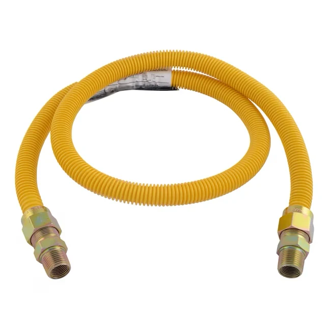 Professionele Kwaliteit Eastman 48- 1/2- Mip Inlet x 1/2- Mip Outlet Stainless Staal Gas Connector
