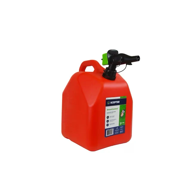 Scepter USA Red Plastiek Gas Can Self-Venting Spout, 5 Gallon Capacity, EPA Compliant
