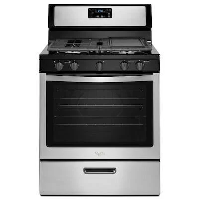 Whirlpool 30 . 5-Burners 5.1-cu ft Freestanding Gas Range Stainless Rvs