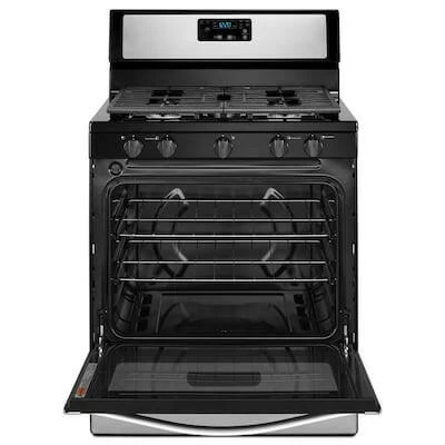 Whirlpool 30 . 5-Burners 5.1-cu ft Freestanding Gas Range Stainless Rvs
