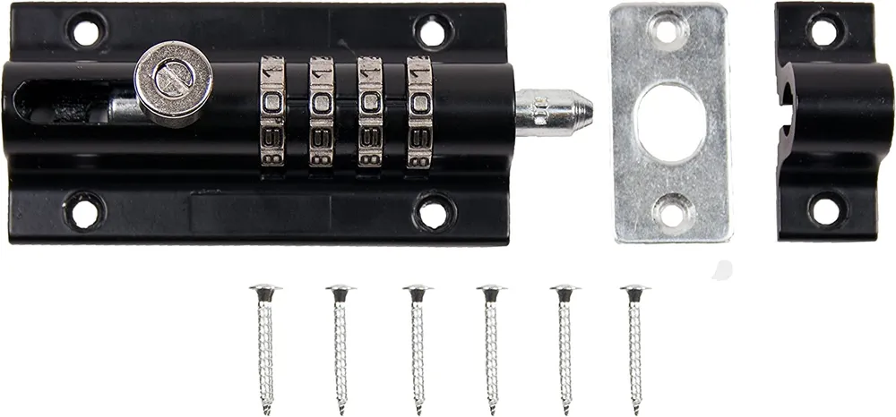 Binnendeur Combi-Bolt CB2000-BLACK, 1PK, Zwart