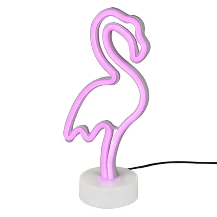 Anti-Explosie Trio Lighting Decoratieve tafellamp Flamingo - 1,5 W, Flamingo