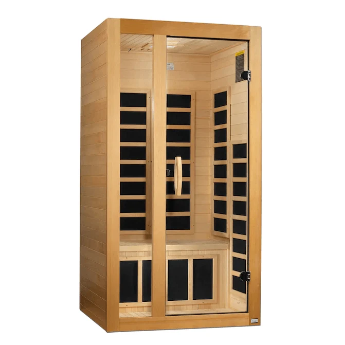 Dynamic Gracia 1-2-person Ultra Low EMF FAR Indoor Infrared Sauna + Red Light Therapy | DYN-6119-01 Top