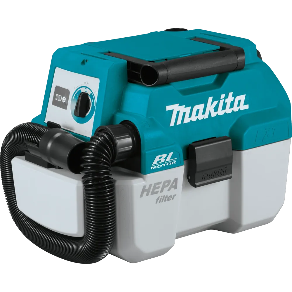 MAKITA 18V LXT® 2 Gallon HEPA Filter Compact Wet/Dry Dust Extractor/Vacuum (Tool Only)