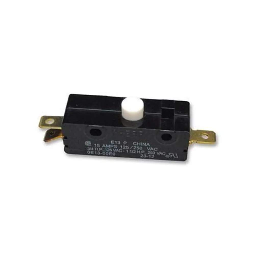 Cherry E13-00E Switch Enkel Pole, Button Actuator 15A @ 125/25 VAC - E1300E
