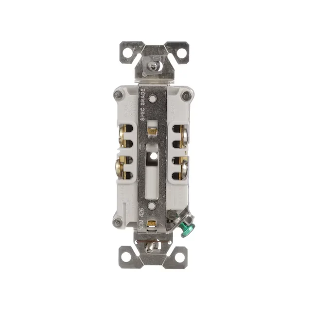 Eaton Arrow Hart 15-Amp 125-volt Tamper Resistant Weather Resistant Residential/Commercial Duplex Outlet, Grijs