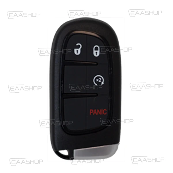 Keyless Go 3+1 Button Jeep Remote Control - Ref: M3N-40821302 Incl. Binnenbel