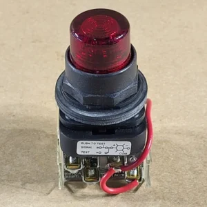 Slimme Push Button Illuminated 800H-QRTH24R, Rood, 24V