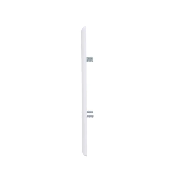 Eaton 2-Gang Jumbo Size Melkwit Plastic Indoor Toggle Wall Plate