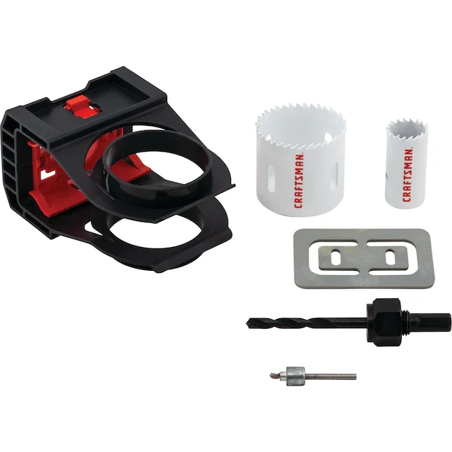 CRAFTSMAN Bi-metal Arbored Regelbaar Door Lock Kit (7-Piece) voor patio-deuren