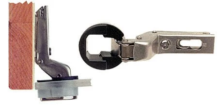 European Style Glaswerk Door Inset Hinge