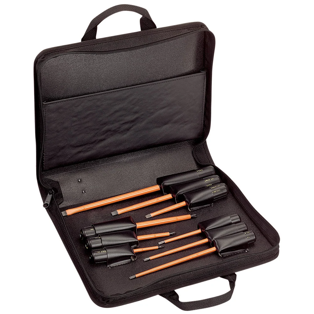 KLEIN TOOLS 9 PC. 1000V Dicht Slotted & Phillips Screwdriver Set