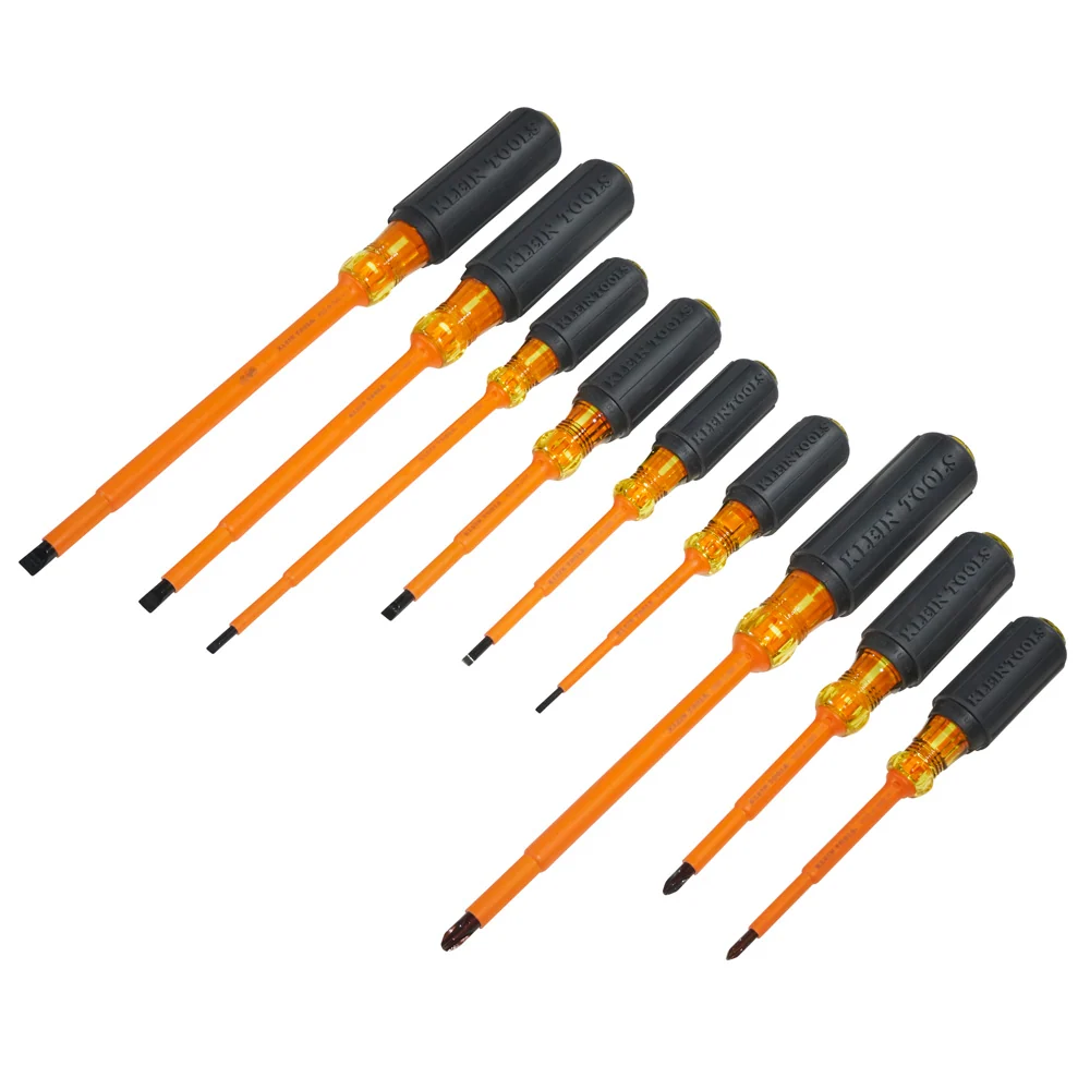 KLEIN TOOLS 9 PC. 1000V Dicht Slotted & Phillips Screwdriver Set