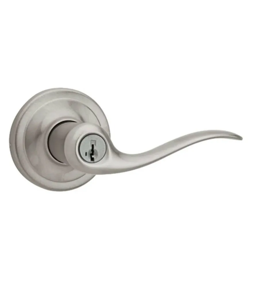 Kwikset Signatures Tustin Satin Nickel Smartkey Allround Keyed Entry Door Handle - Directe Montage