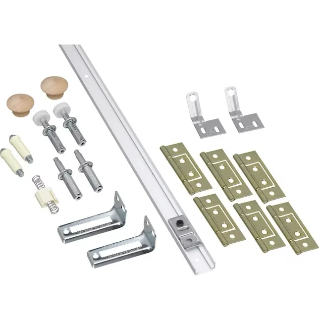 National Hardware 14-Piece Bifold Closet Door Hardware Kit fits 48- Door Opening