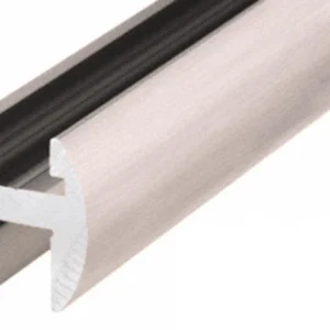 Shower Door Zachtglans Nickel Deluxe Header Kit - 144"