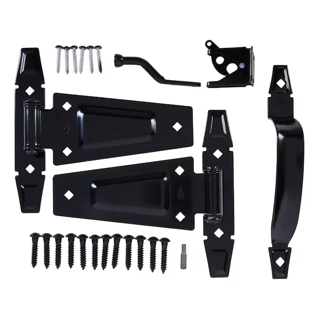 Vuurwerend National Hardware 10-11/50- Zwart Gate Hardware Kit