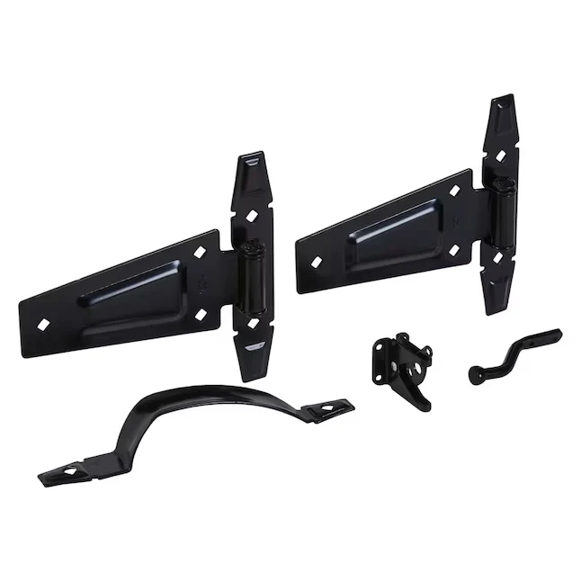 Vuurwerend National Hardware 10-11/50- Zwart Gate Hardware Kit