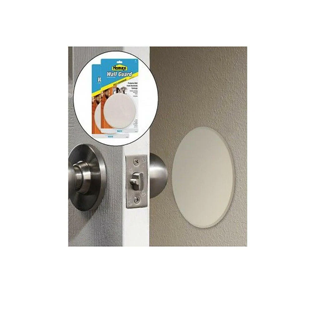 Gecertificeerd VdS Homax Wall Guard Wall Patch, Hardware Bumper, Parelmoer, 5 inches Diameter