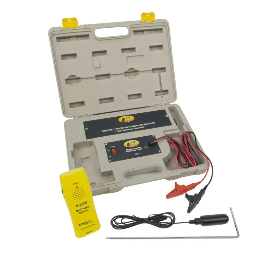 Gecertificeerd VdS Armada Technologies PRO300™ RESIDENTIAL WIRE AND VALVE LOCATOR