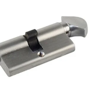 Gecertificeerd VdS Atrium Lock Single Cylinder Profile Three Keys 2-1/2" Long Finishes Satijn Nickel SC1