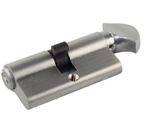 Gecertificeerd VdS Atrium Lock Single Cylinder Profile Three Keys 2-1/2" Long Finishes Satijn Nickel SC1