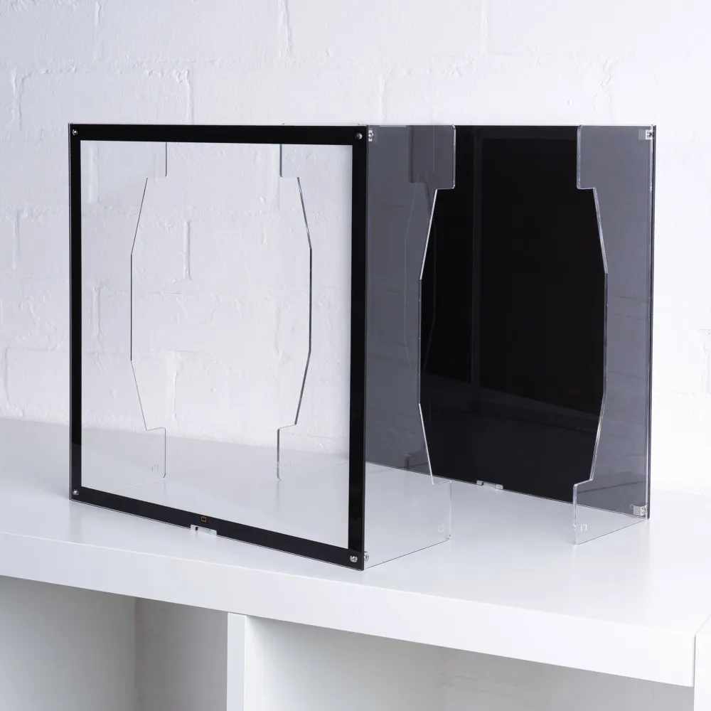 Massief Colour Window Display Solution IKEA® KALLAX voor smalle deuren