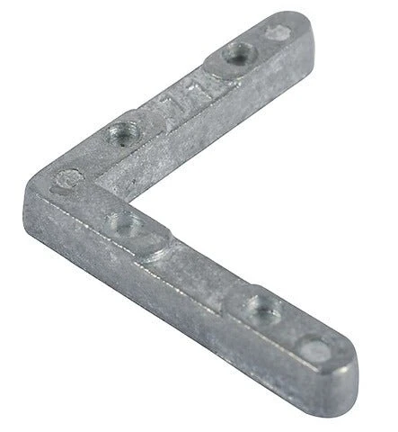 Zwaar Belastbaar Sliding Window Sash Corner – Die Cast, Mill Finish